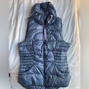 Lululemon Blue Puffer Vest